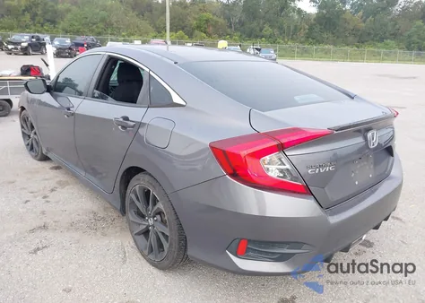 2019 Honda Civic Sport z USA, uszkodzony, nr VIN 19XFC2F89KE048813